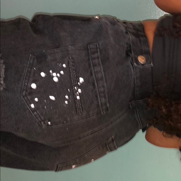 Maniére De Voir Paint Splatter Baggy Jeans - Picture 6 of 8